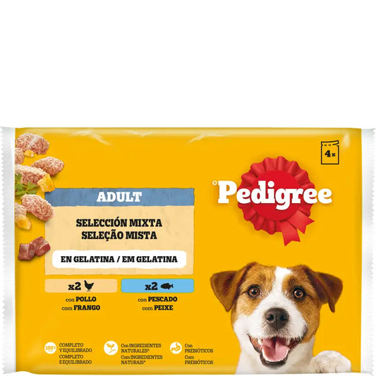 Pedigree Bustine 4Pack Pollo e Agnello 13X4X100