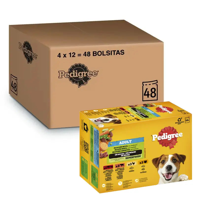 Pedigree Bustine 12Pack Salsa Mista 4X12X100