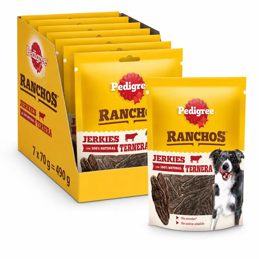 Pedigree Ranchos Strisce di manzo 7X70Gr