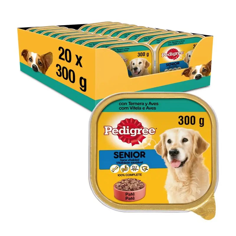 Pedigree Senior Terrina Box 20X300Gr