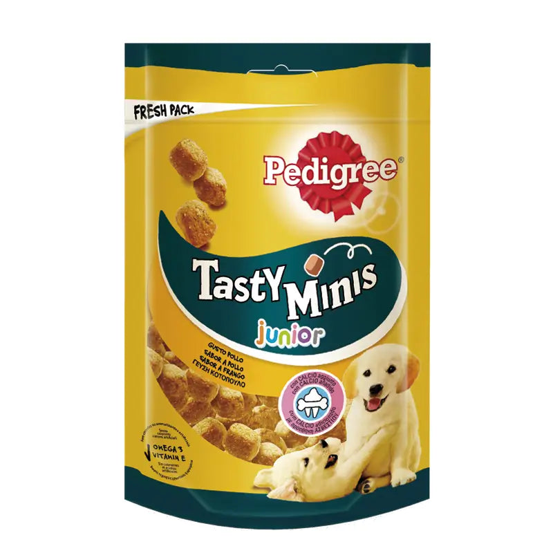 Pedigree Tasty Mini Junior Pollo 6X125Gr