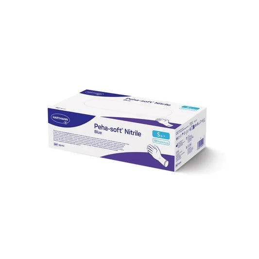 Guanti in nitrile Peha-Soft Blue S , 150 pz.