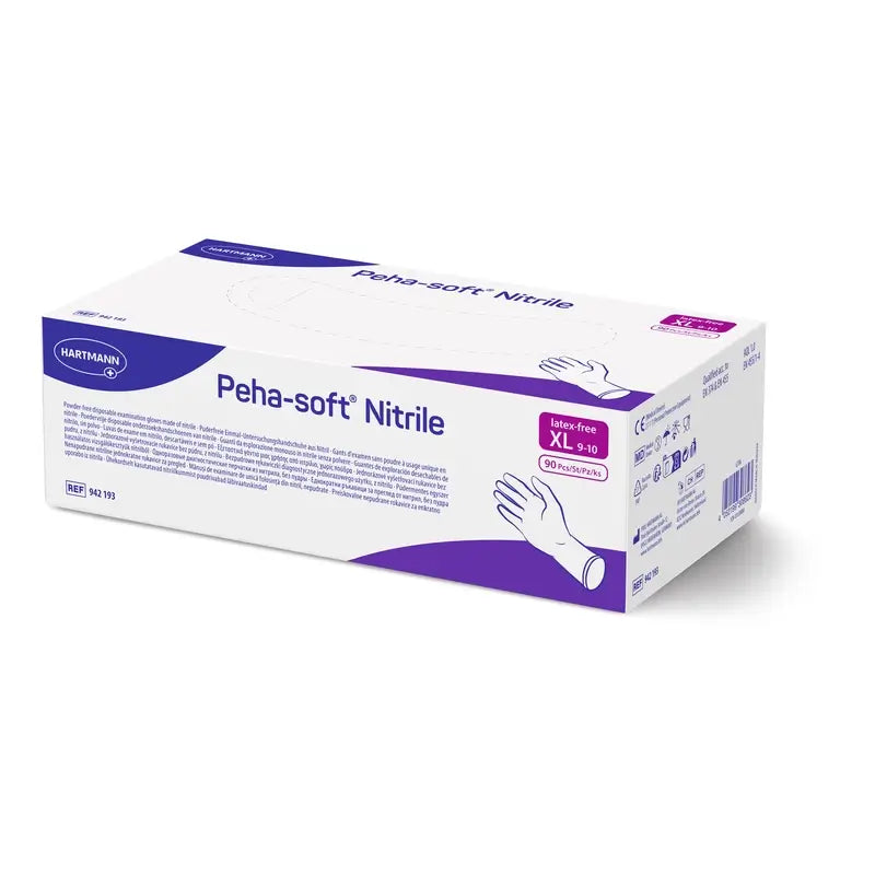 Guanti in nitrile Peha-Soft Blu Taglia Xl , 150 pz.