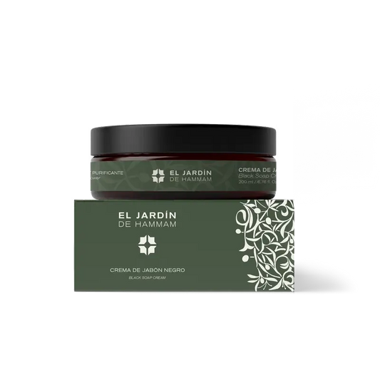 Il giardino dell'Hammam Crema di sapone nero, 200 ml