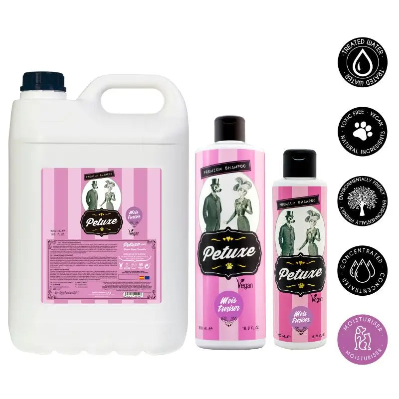 Petuxe Shampoo idratante per capelli lunghi e lisci 500 Ml