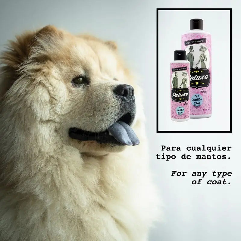 Shampoo ipoallergenico Petuxe (pelle sensibile). Zero%: Sale, Solfati, Siliconi,... 5000 Ml