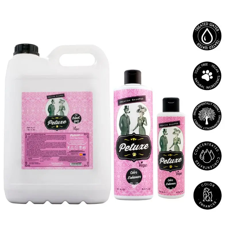 Petuxe Colour Booster Shampoo (capelli neri e scuri) 500 Ml