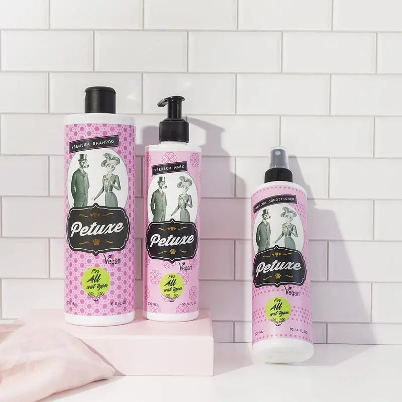 Petuxe Confezione per tutte le razze (Shampoo + Maschera + Balsamo)