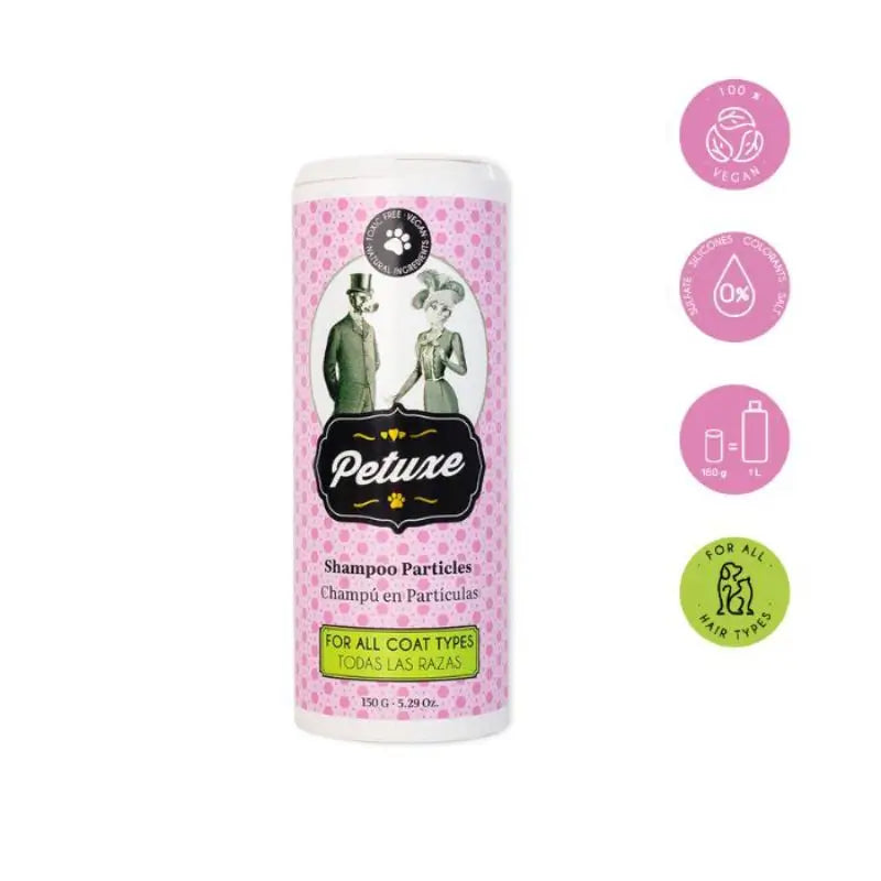 Petuxe Shampoo in particelle per tutte le razze 150 G.
