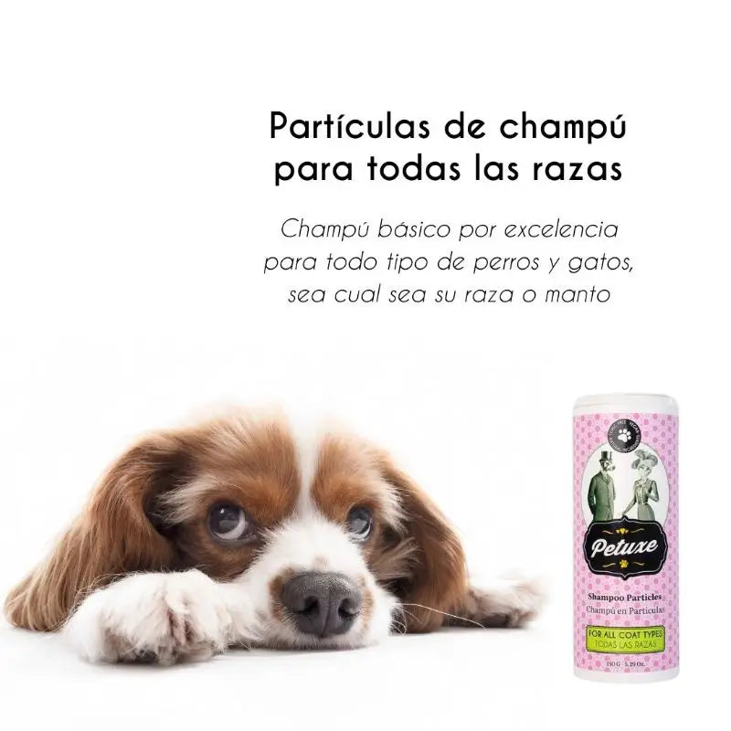 Petuxe Shampoo in particelle per tutte le razze 150 G.