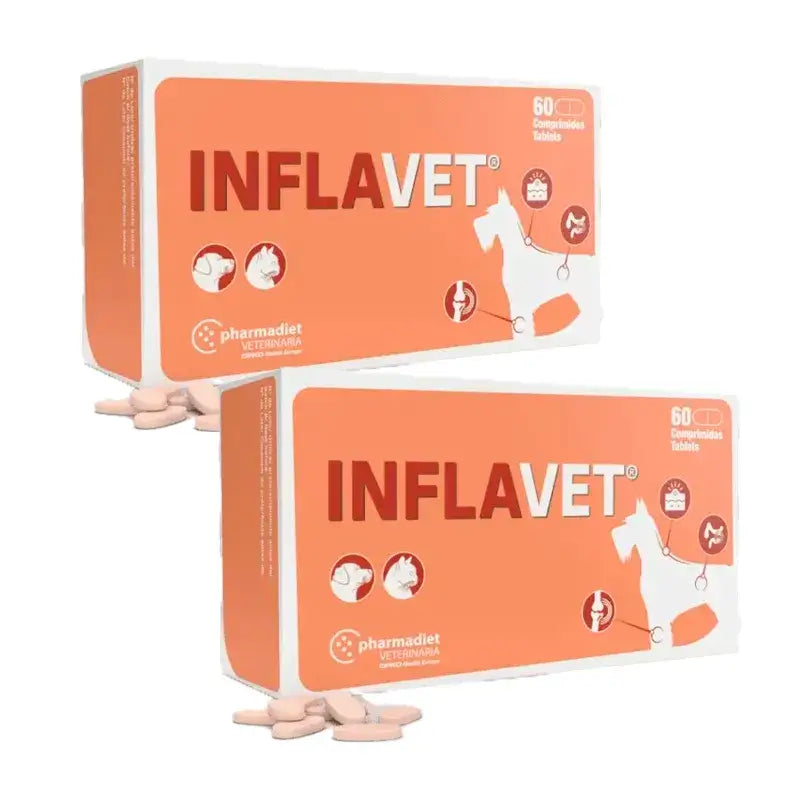 Pharmadiet Inflavet, Confezione 2 x 60 Compresse