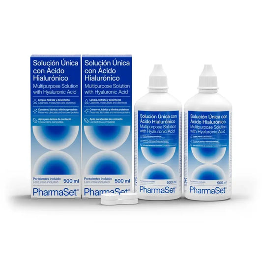 Pharmaset Soluzione Unica Ha, 2 X 500 Ml