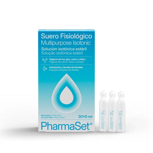 Siero Fisiologico Pharmaset, 30 dosi singole X 5 Ml