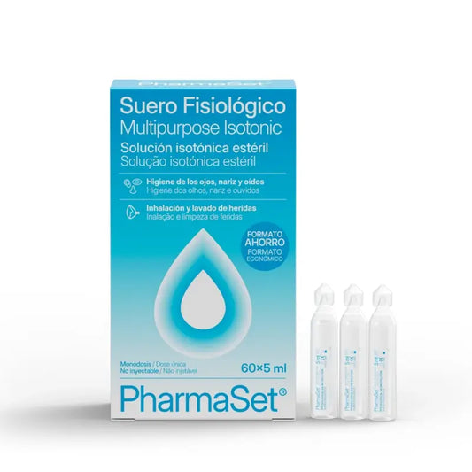 Pharmaset Siero Fisiologico, 60 Bustine X 5 Ml