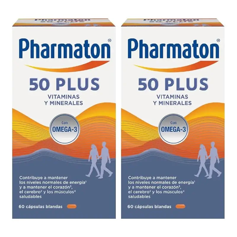 Pharmaton 50 Plus Multivitaminico, 120 capsule