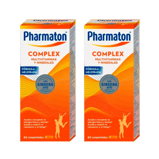Pharmaton Complex Confezione 2 x 60 compresse compatte