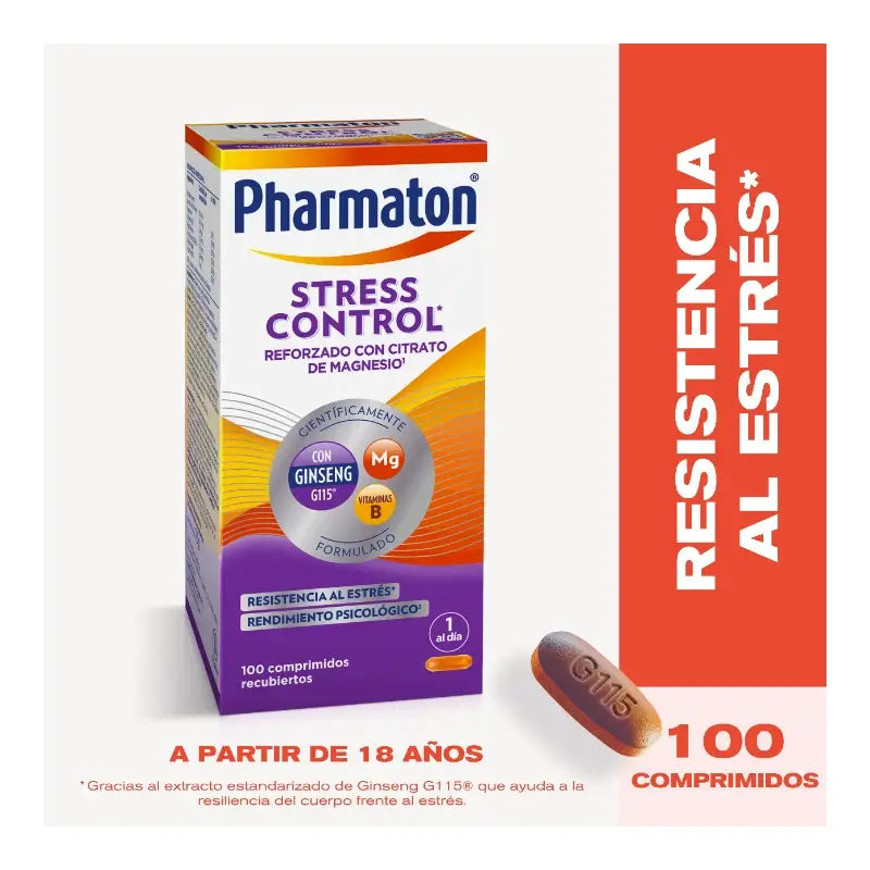 Pharmaton Multivitaminico antistress, 100 compresse