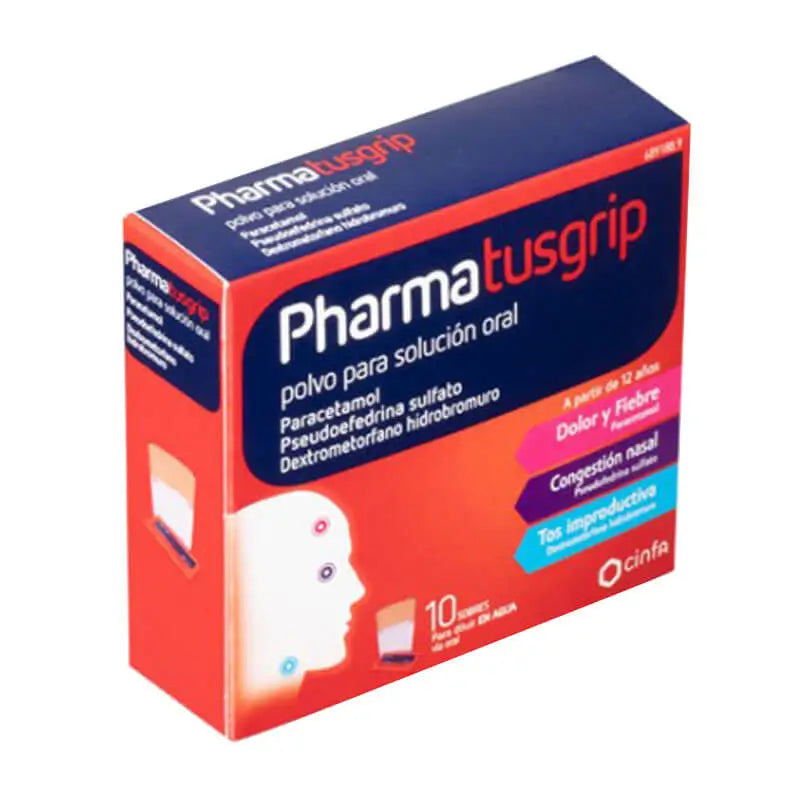 Pharmatusgrip 10 bustine polvere soluzione orale