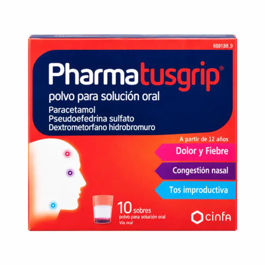 Pharmatusgrip 10 bustine polvere soluzione orale
