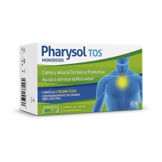 Pharysol Sciroppo per la tosse monodose 16 bustine