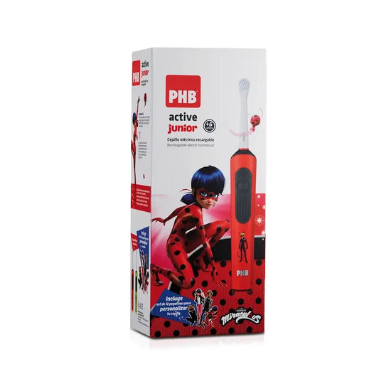 PHB Active Junior Spazzolino elettrico ricaricabile rosso