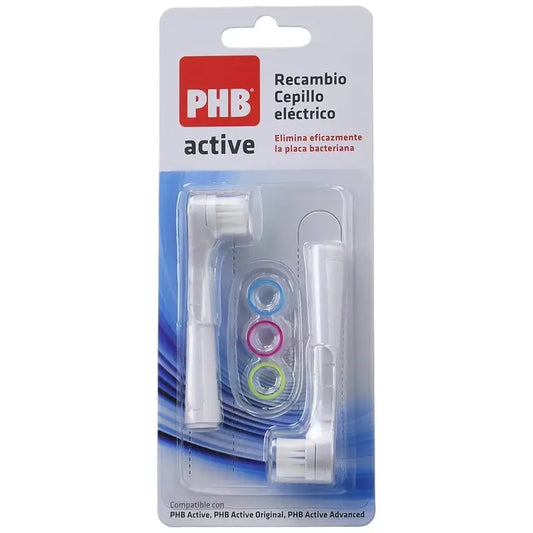 SPAZZOLINO ELETTRICO PHB ACTIVE RICARICA 2 PEZZI