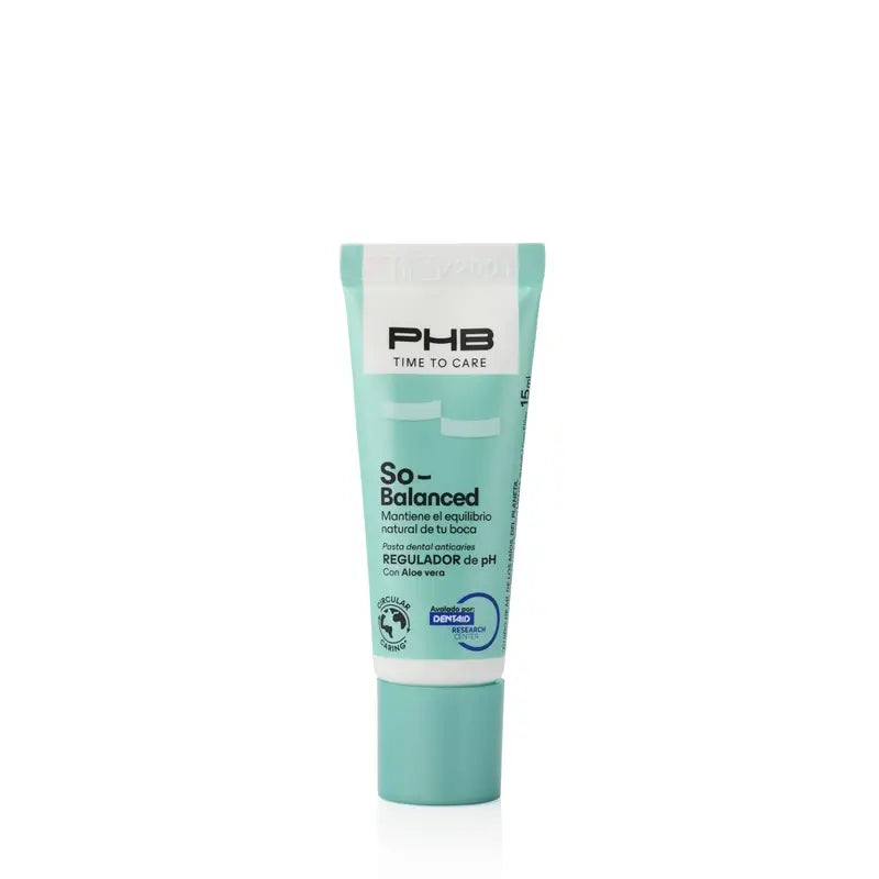 Phb Time To Care So Balanced Anticaries Dentifricio, 15 ml