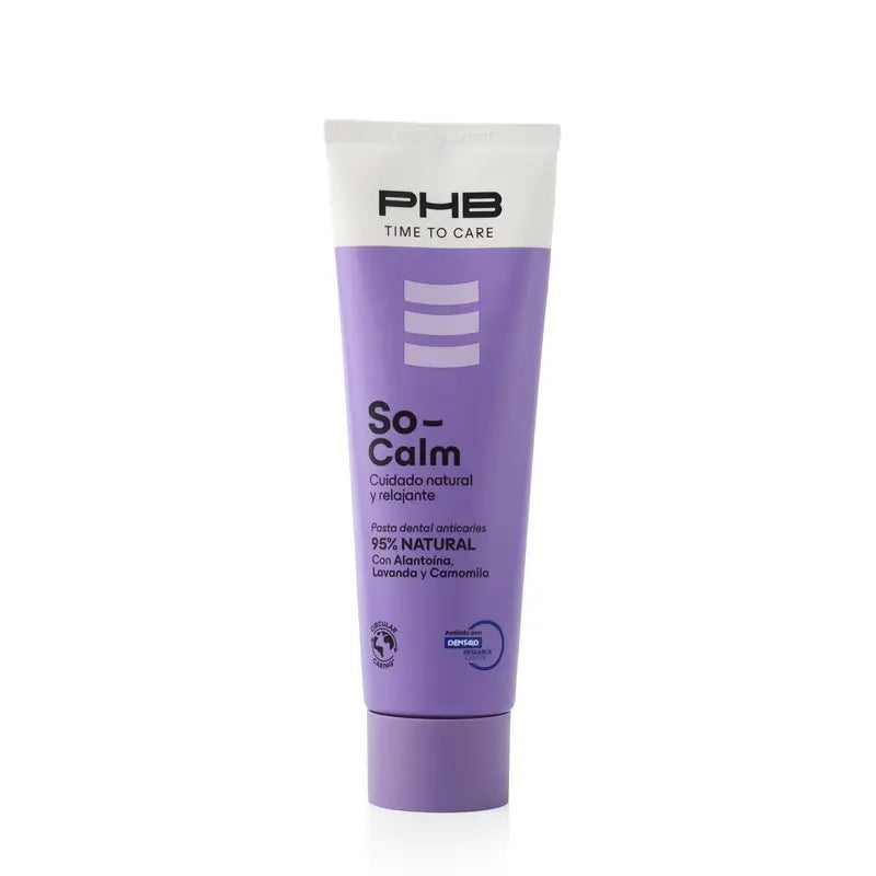 Phb Time To Care So Calm Dentifricio naturale delicato, 75 ml