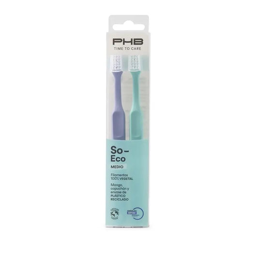 Phb Time To Care So Eco Young Forever Spazzolino medio Duplo