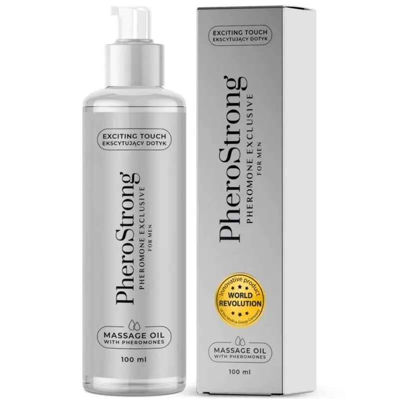 Pherostrong Olio da massaggio esclusivo per uomo , 100 ml