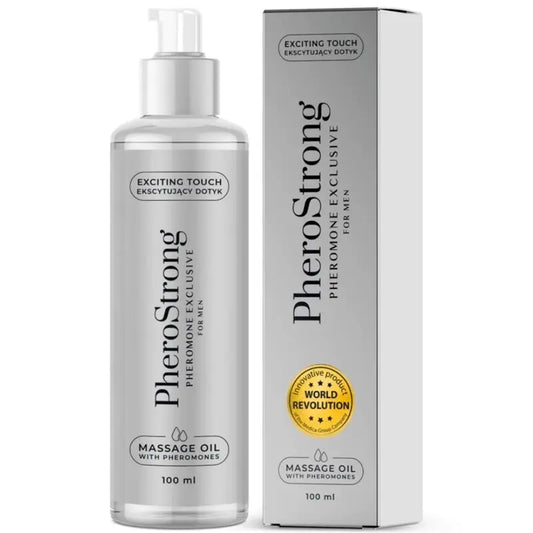 Pherostrong Olio da massaggio esclusivo per uomo , 100 ml