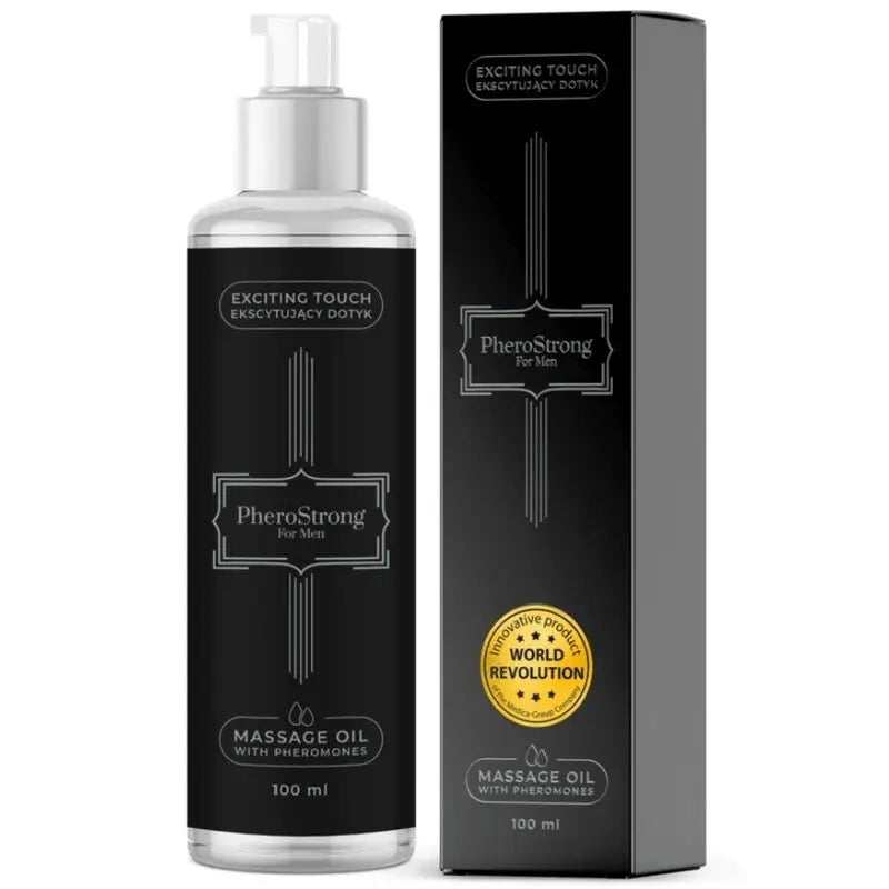 Olio da massaggio per uomo Pherostrong , 100 ml