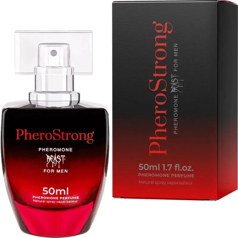 Pherostrong Beast, profumo ai feromoni per uomo, 50 ml