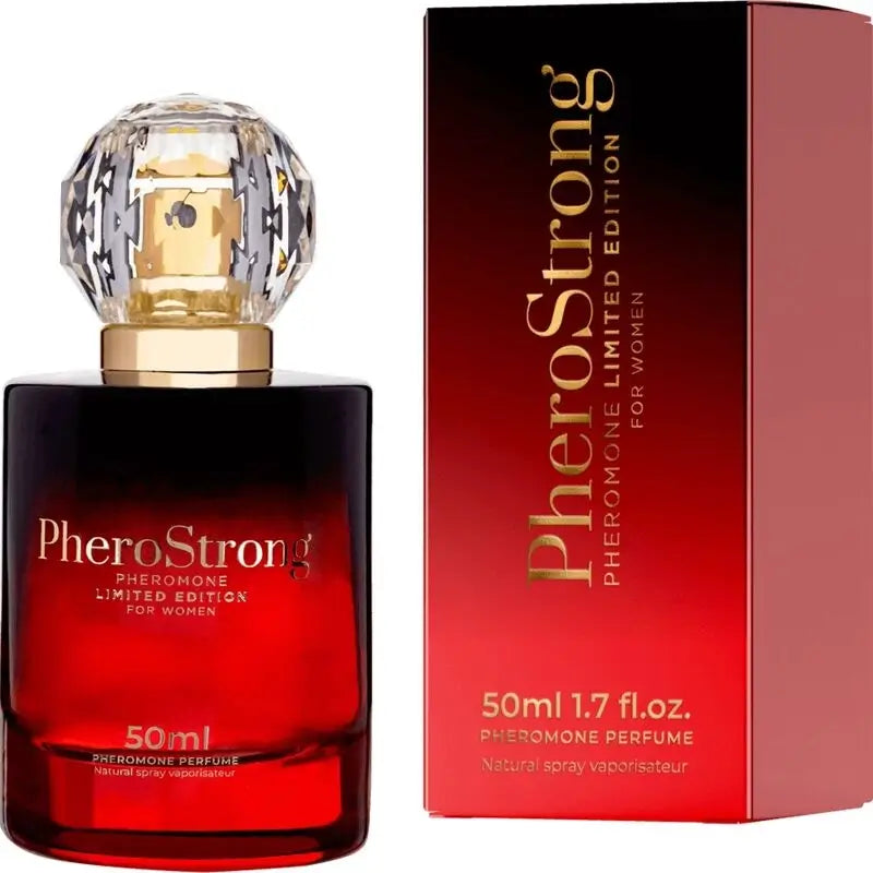 Pherostrong, profumo ai feromoni in edizione limitata per le donne, 50 ml
