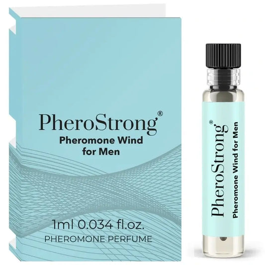 Pherostrong Profumo ai Feromoni Vento per Uomo , 1 ml