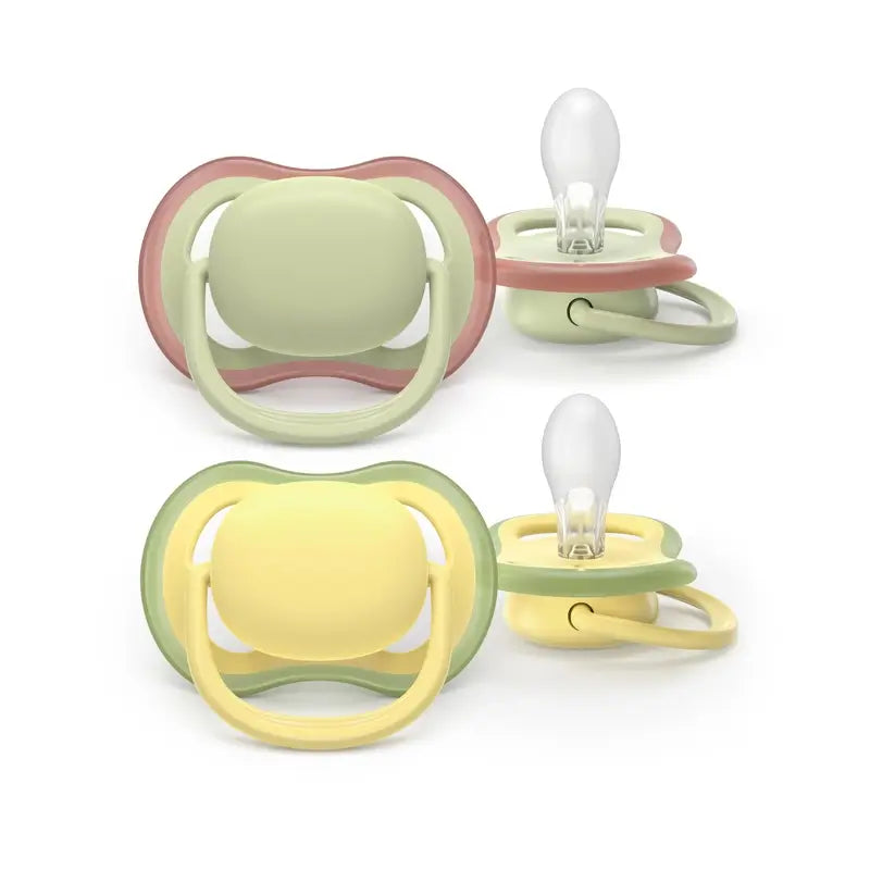 Philips Avent 2 dummies ultra air colori della natura +18m neutro