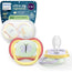 Philips Avent 2 ultra air succhietti notturni 0-6m bambina