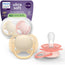 Philips Avent 2 succhietti ultra morbidi 0-6m bambina