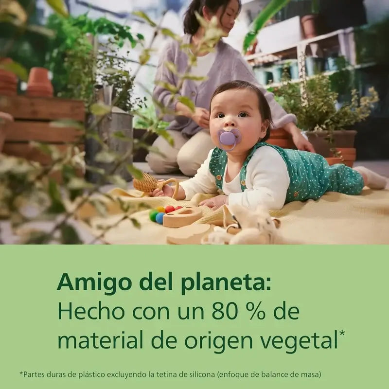Philips Avent 2 succhietti ultra morbidi 6-18m bambina