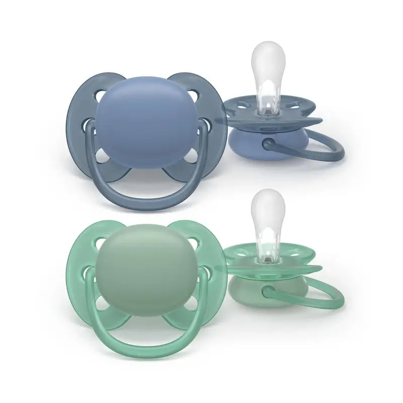 Philips Avent 2 succhietti ultra morbidi 6-18m bambino