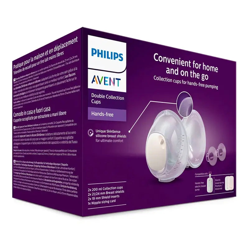 Philips Avent Kit di ventose doppie a mani libere 2 pz.
