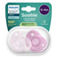 Philips Avent Soothie Soothing 2 succhietti 0-6m bambina