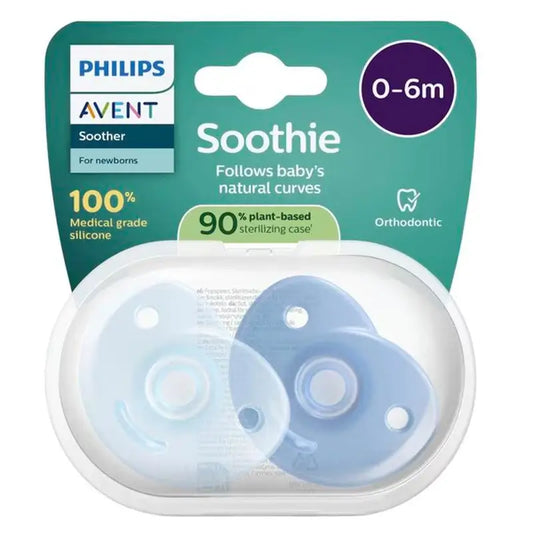 Philips Avent Soothie Soothing 2 succhietti 0-6m bambino