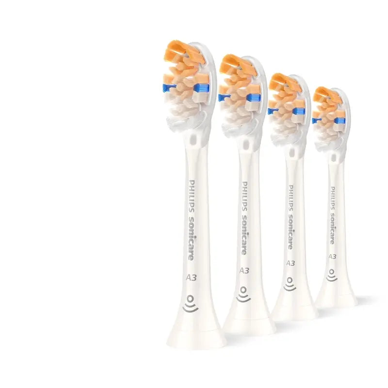 Philips Sonicare Diamondclean Testine Sonicare bianche, confezione da 8 pezzi