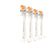 Philips Sonicare Diamondclean Testine Sonicare bianche, confezione da 8 pezzi
