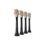 Philips Sonicare Diamondclean Testine Sonicare nere, 8 pezzi