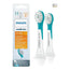 Philips Sonicare For Kids Testine compatte blu 4-7 anni, confezione da 2 pezzi