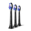 Philips Sonicare Spazzolini Sensitive Sensitive Spazzolini neri Sensitive, confezione da 8, confezione da 1