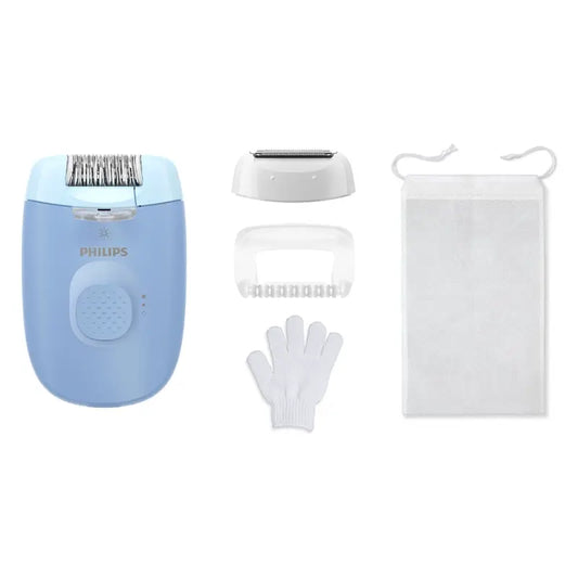 Philips Epilatore Serie 4000 con cavo Blu