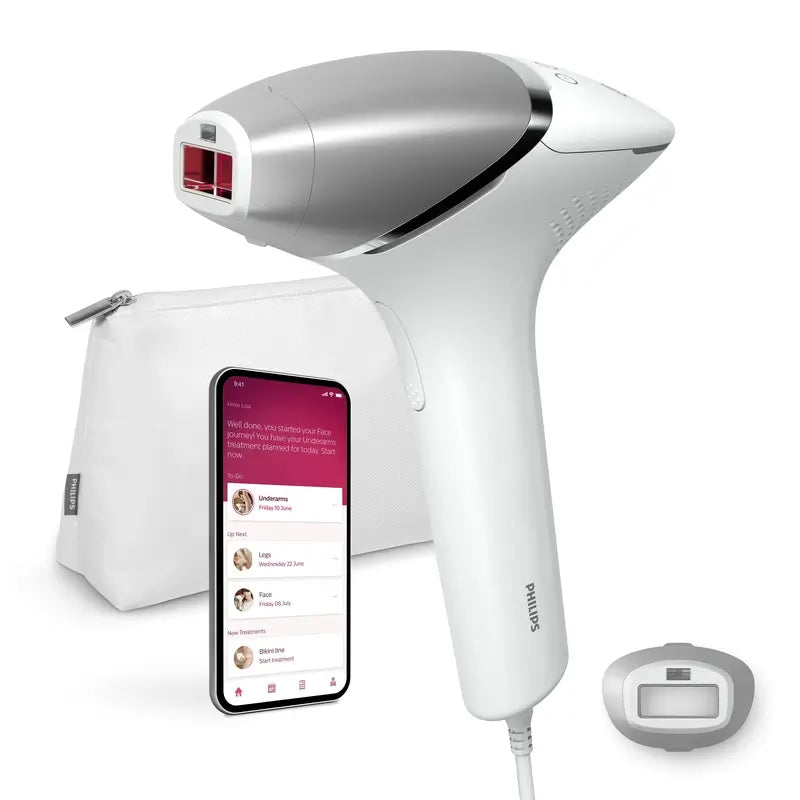 Philips Lumea Ipl Serie 8000 Dispositivo di epilazione Ipl di prestigio con Senseiq